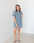 Bella Dress - Denim