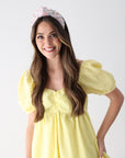 Poppy Dress - Yellow