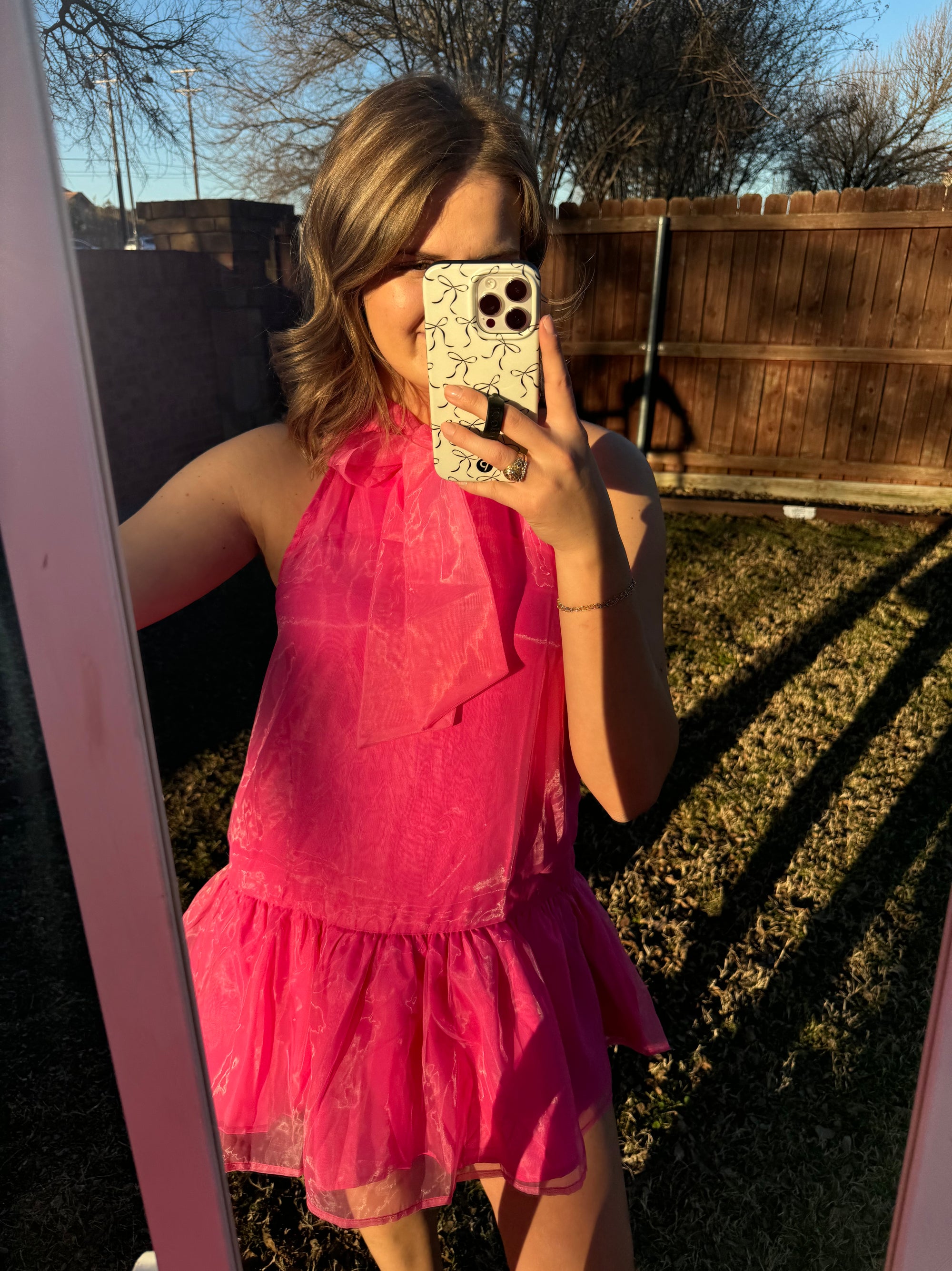 Ava Dress - Pink