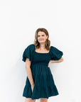 Lets Rodeo Dress - Teal