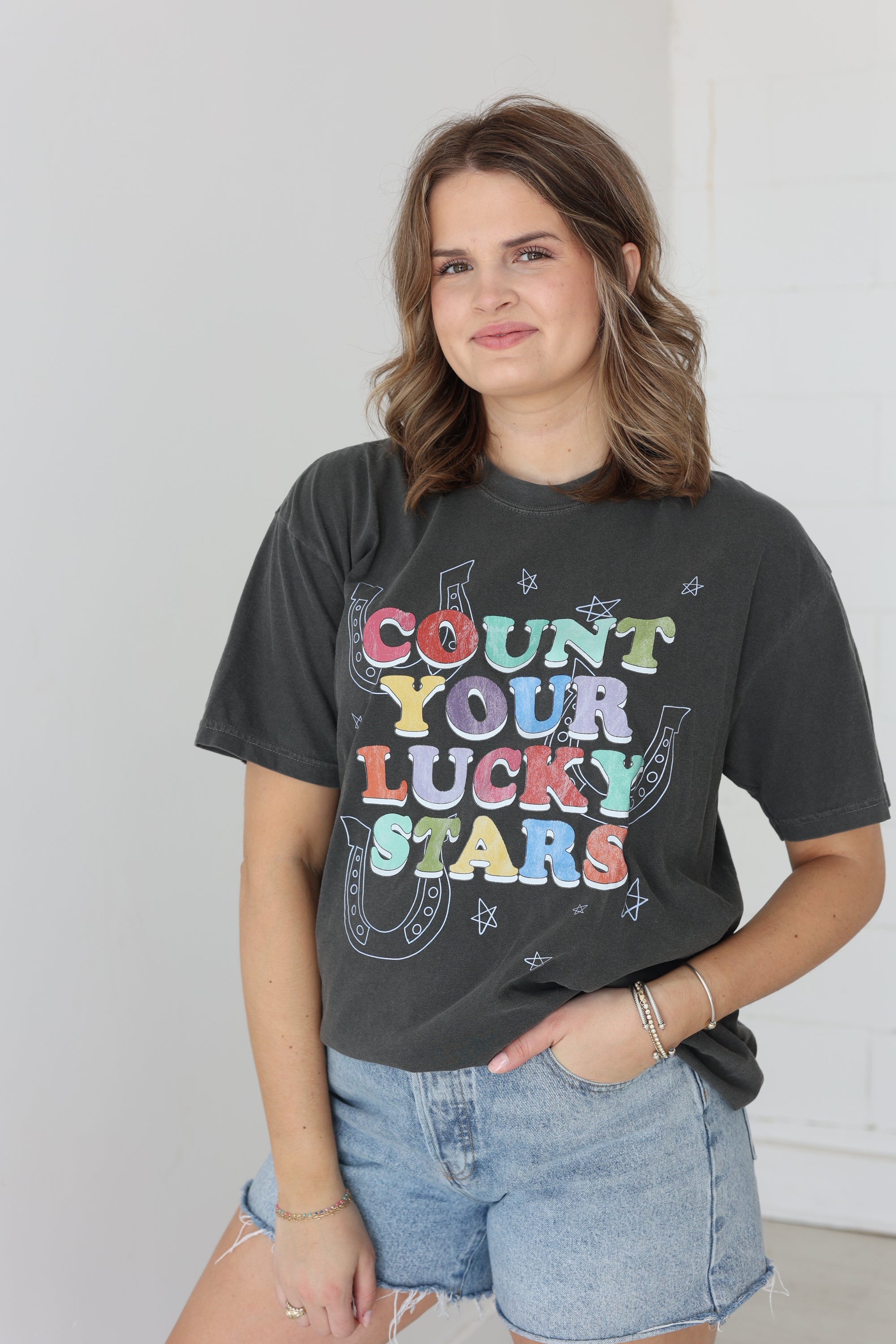 Count Your Lucky Stars Graphic Tee