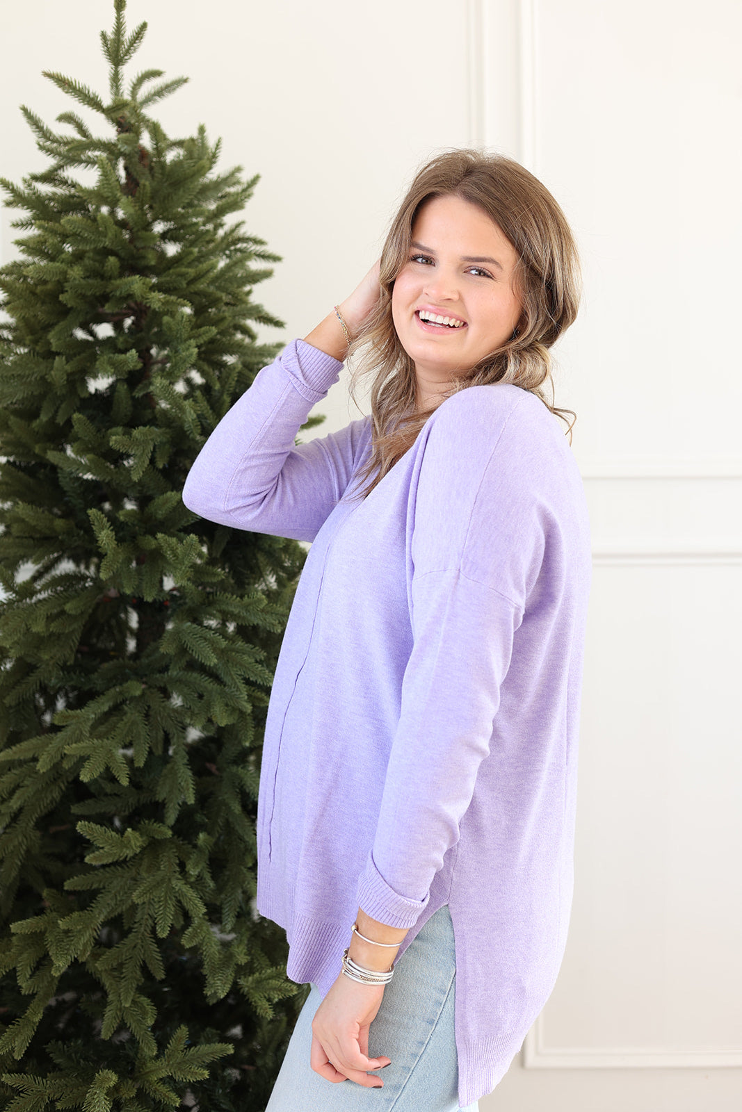 First Class Pullover - Lavender
