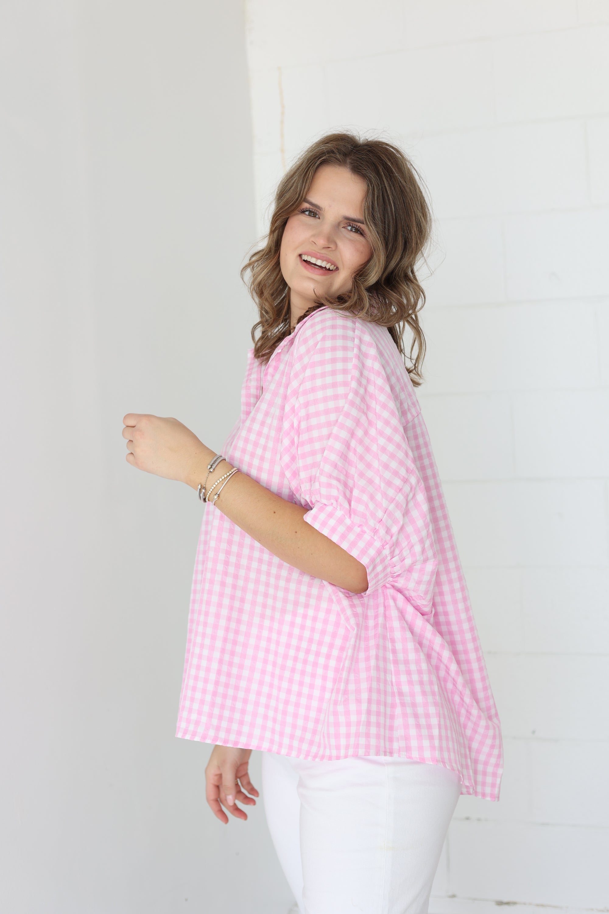 Picnic Party Top - Pink