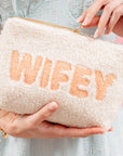 WIFEY Sherpa Pouch