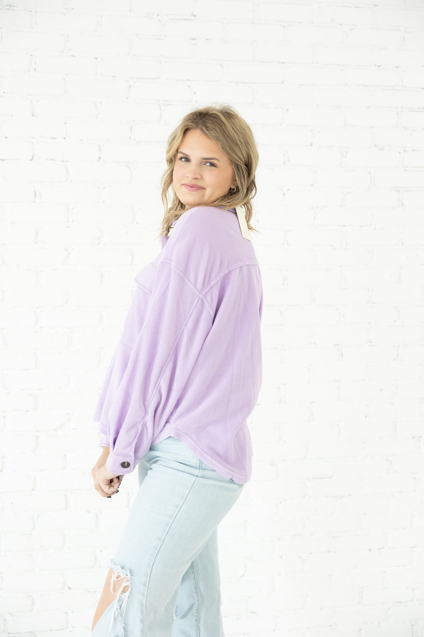 Lavender Shacket