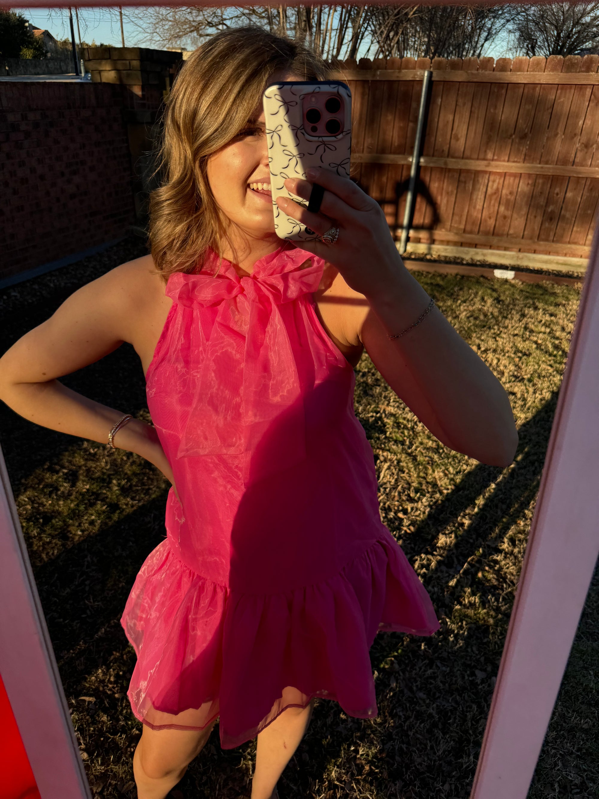 Ava Dress - Pink