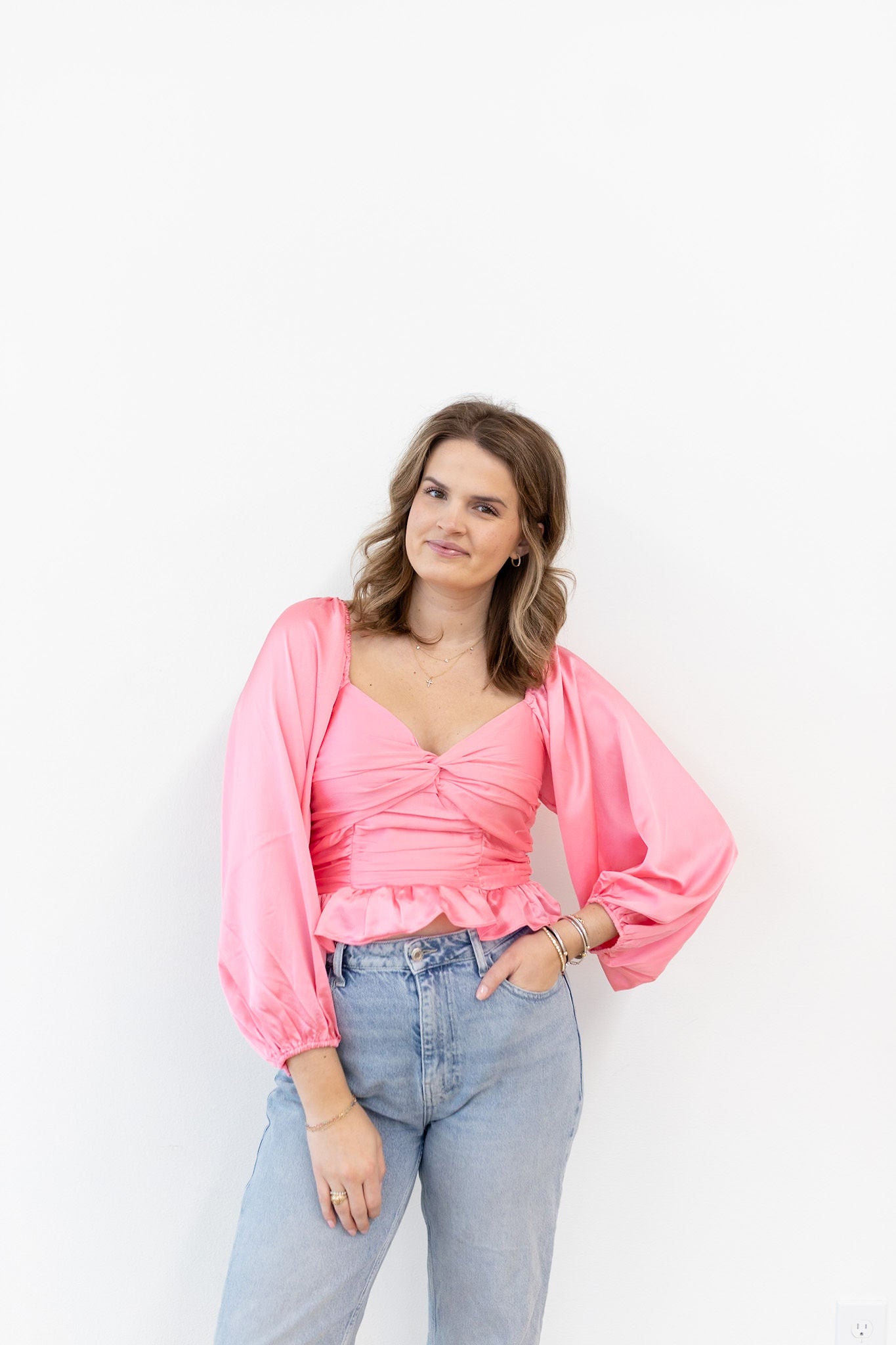 Ella Top - Pink