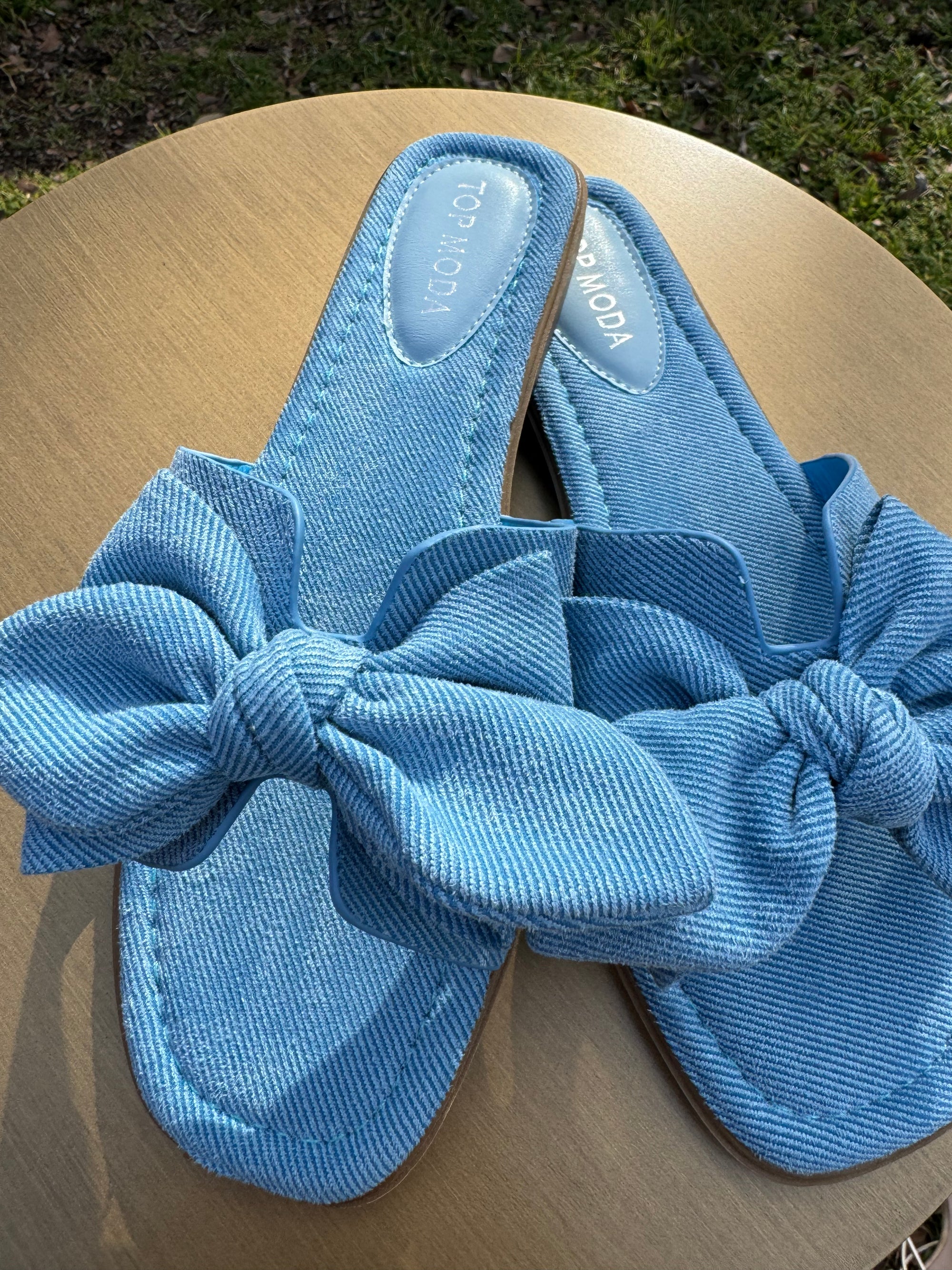 Emma Denim Sandals