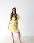 Poppy Dress - Yellow