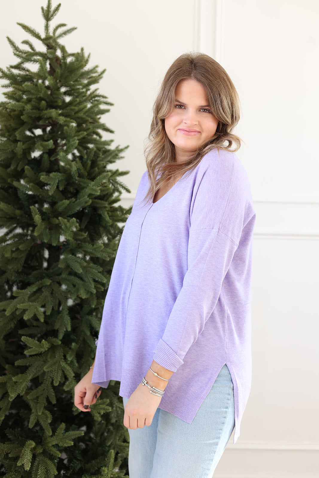 First Class Pullover - Lavender