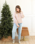 Karly Ribbed Top - Bone