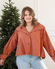 Rust Button Top