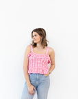 Pink Knit Tank