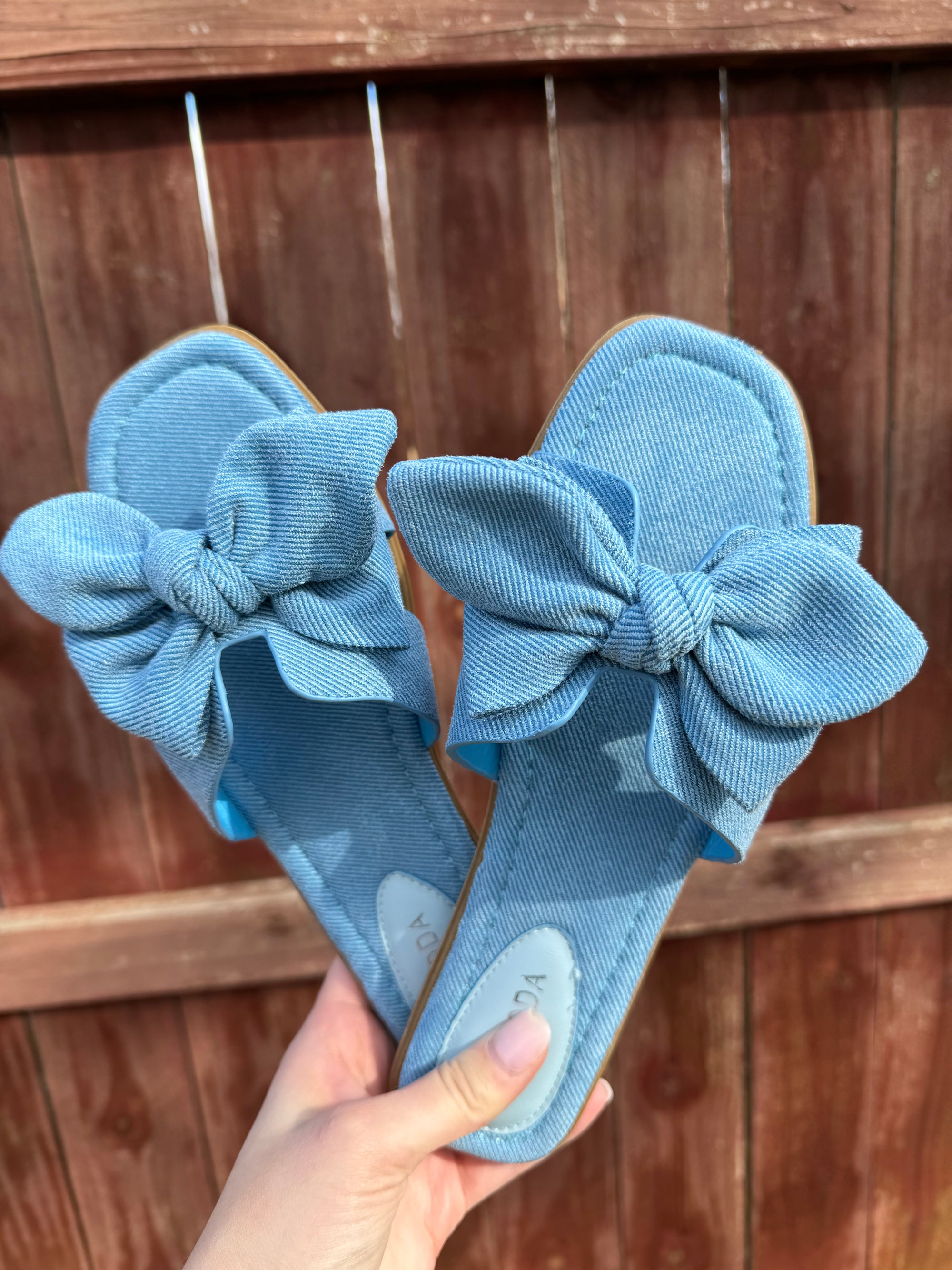 Emma Denim Sandals