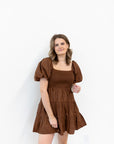 Lets Rodeo Dress - Mocha