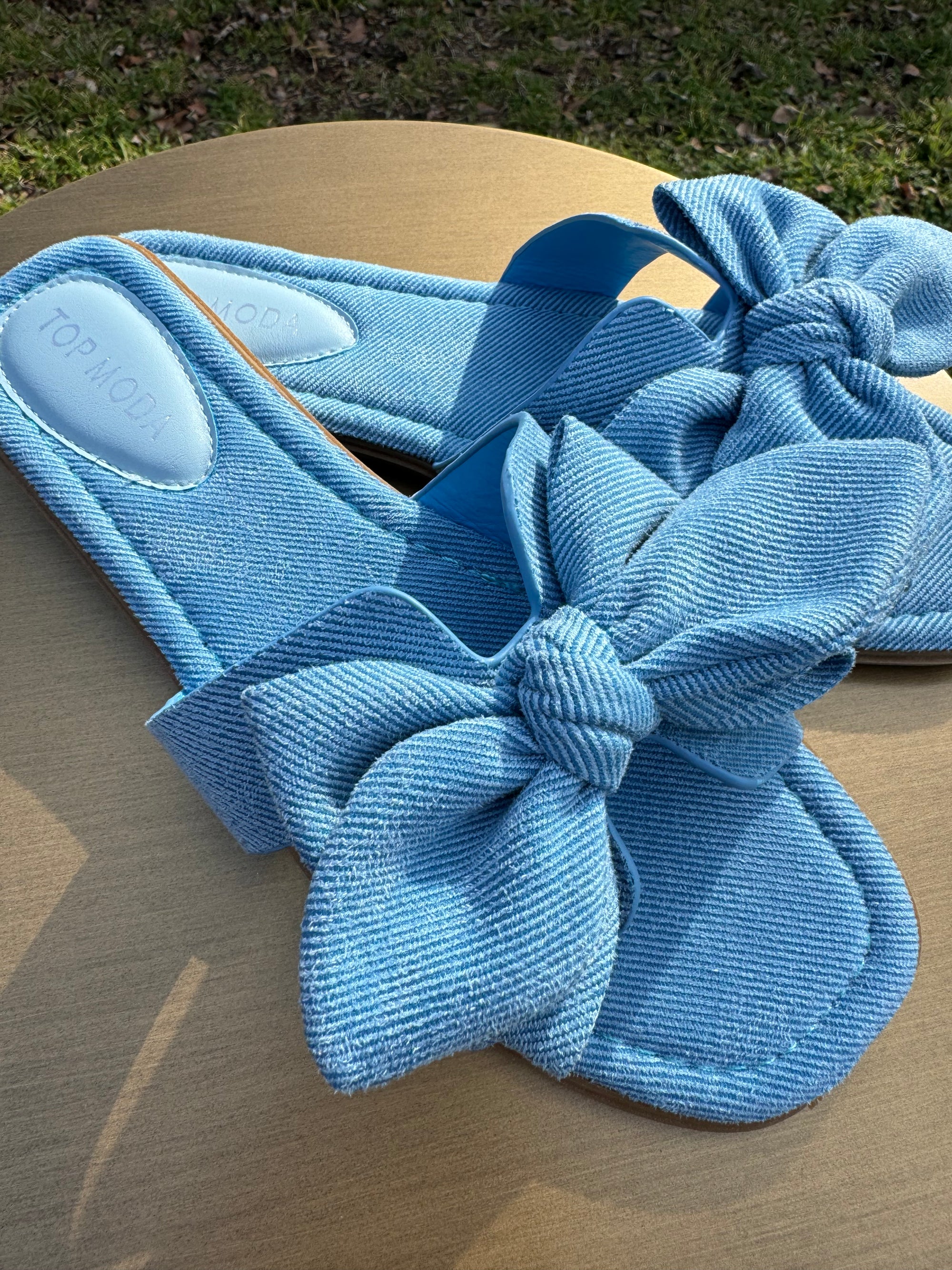Emma Denim Sandals