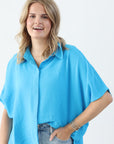 Hidden Gem Top - Ocean Blue