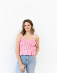 Pink Knit Tank