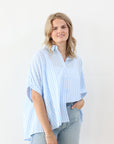Picnic Party Top - Blue