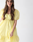 Poppy Dress - Yellow