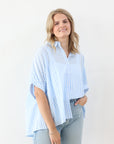 Picnic Party Top - Blue