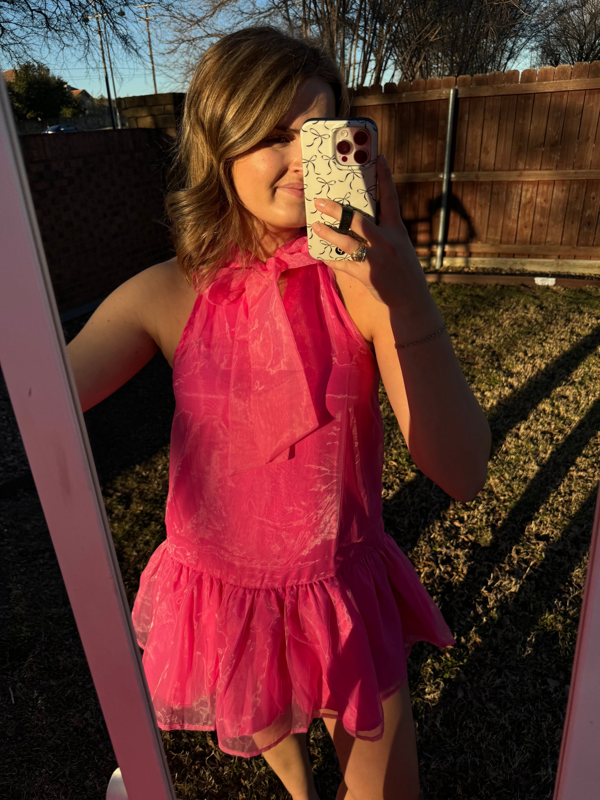 Ava Dress - Pink