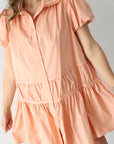 Pippa Dress - Coral
