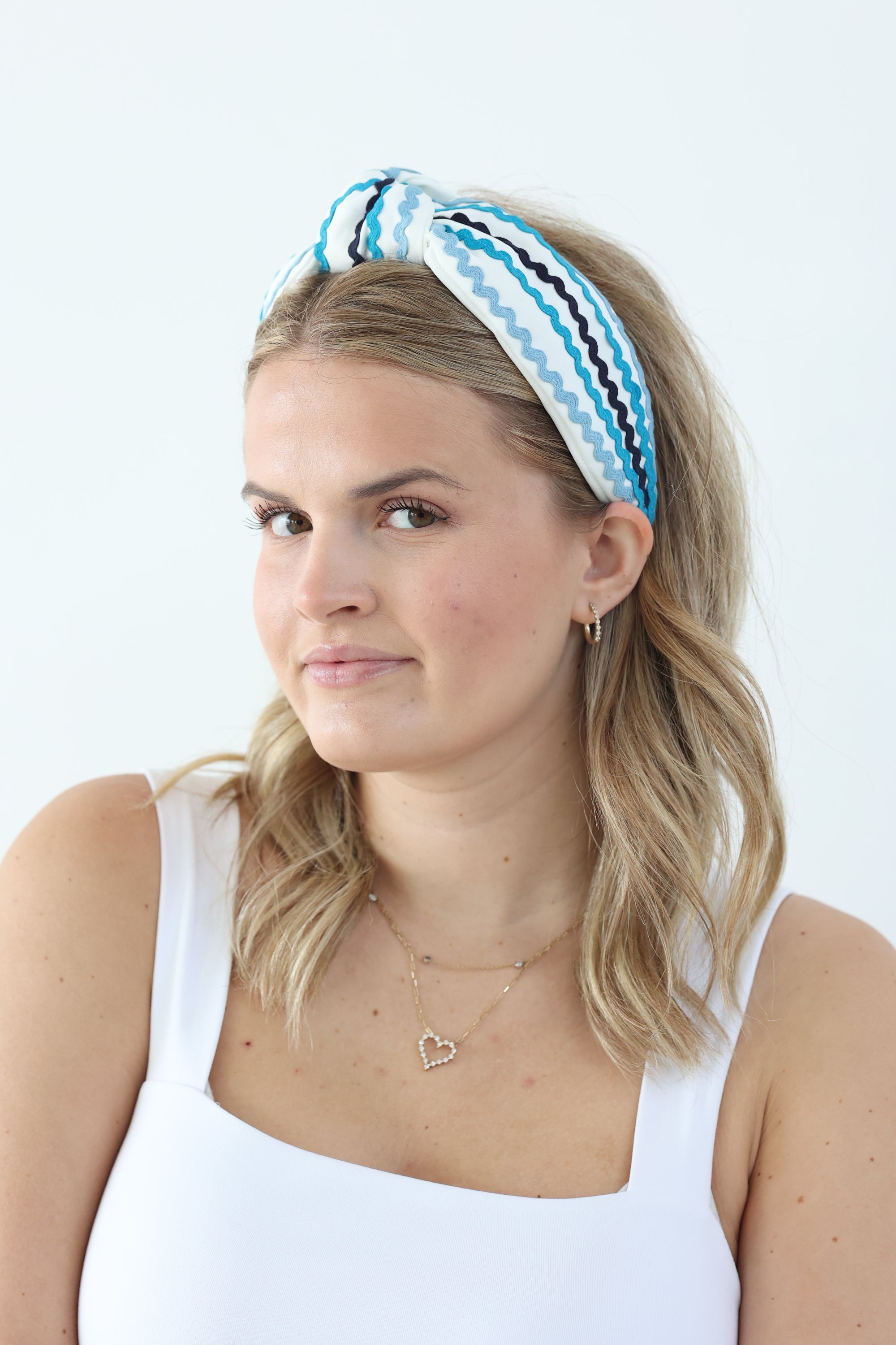 Blue Ric Rac Headband