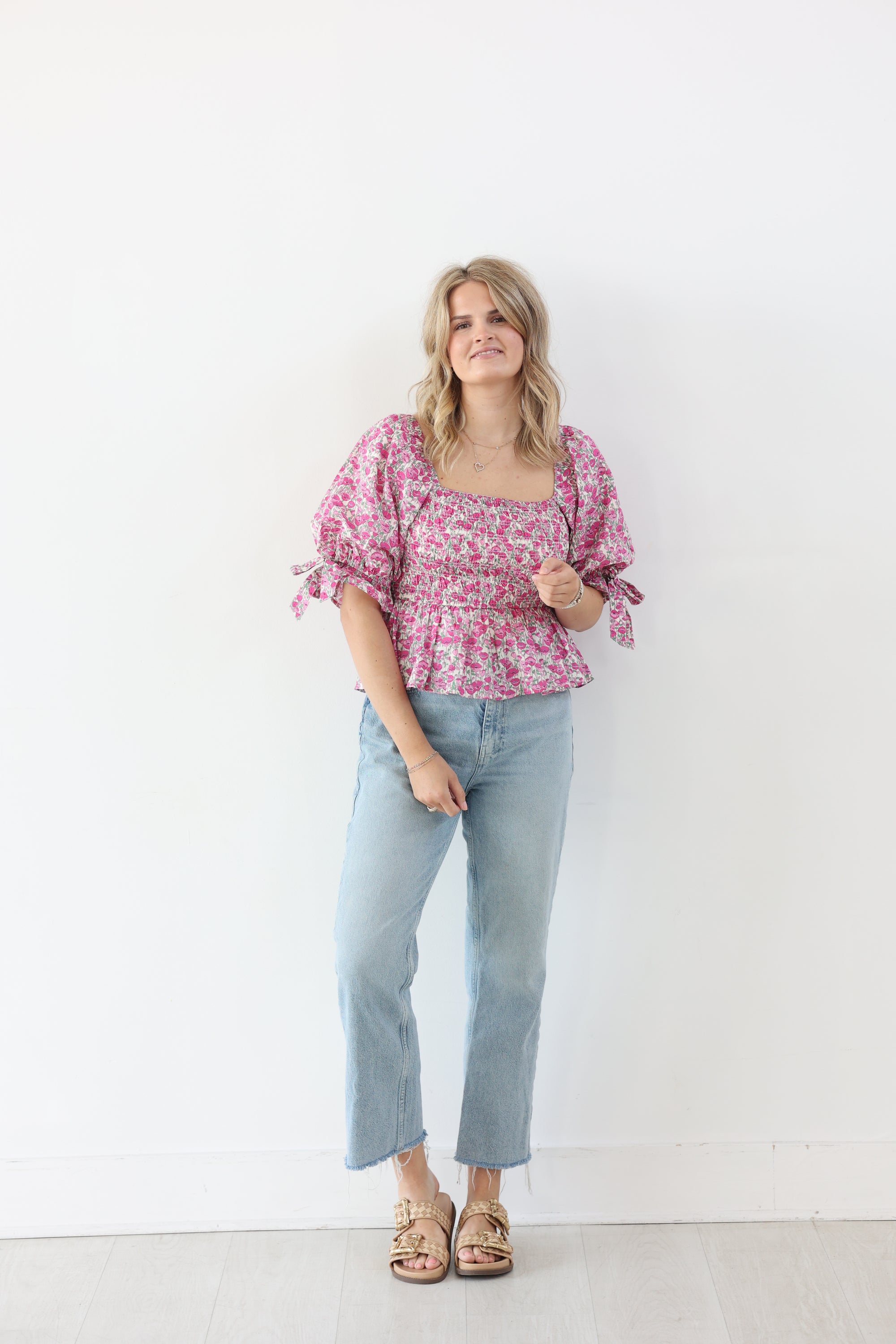 Poppy Top - Pink