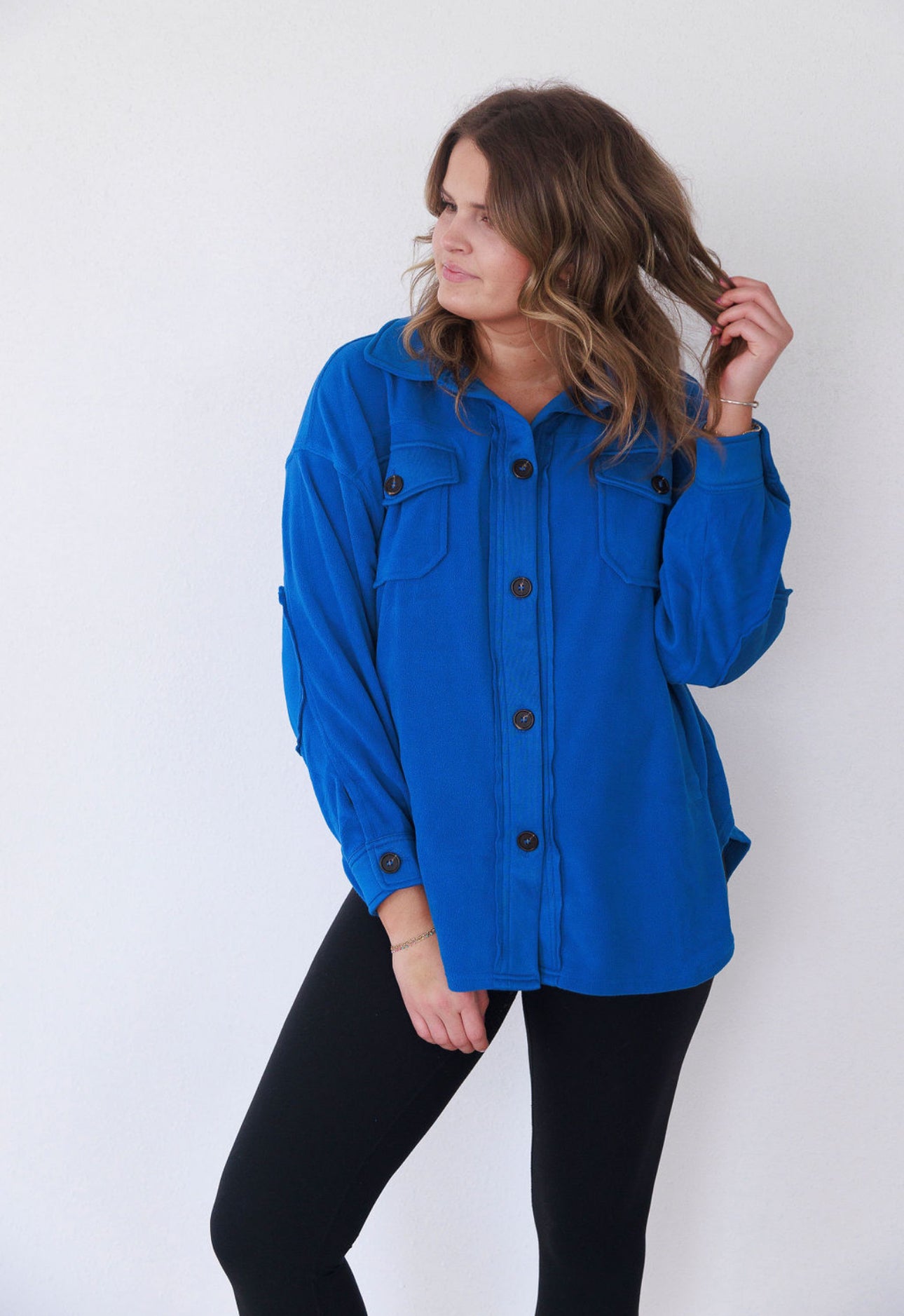 Royal Blue Shacket