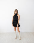 Rose Dress - Black