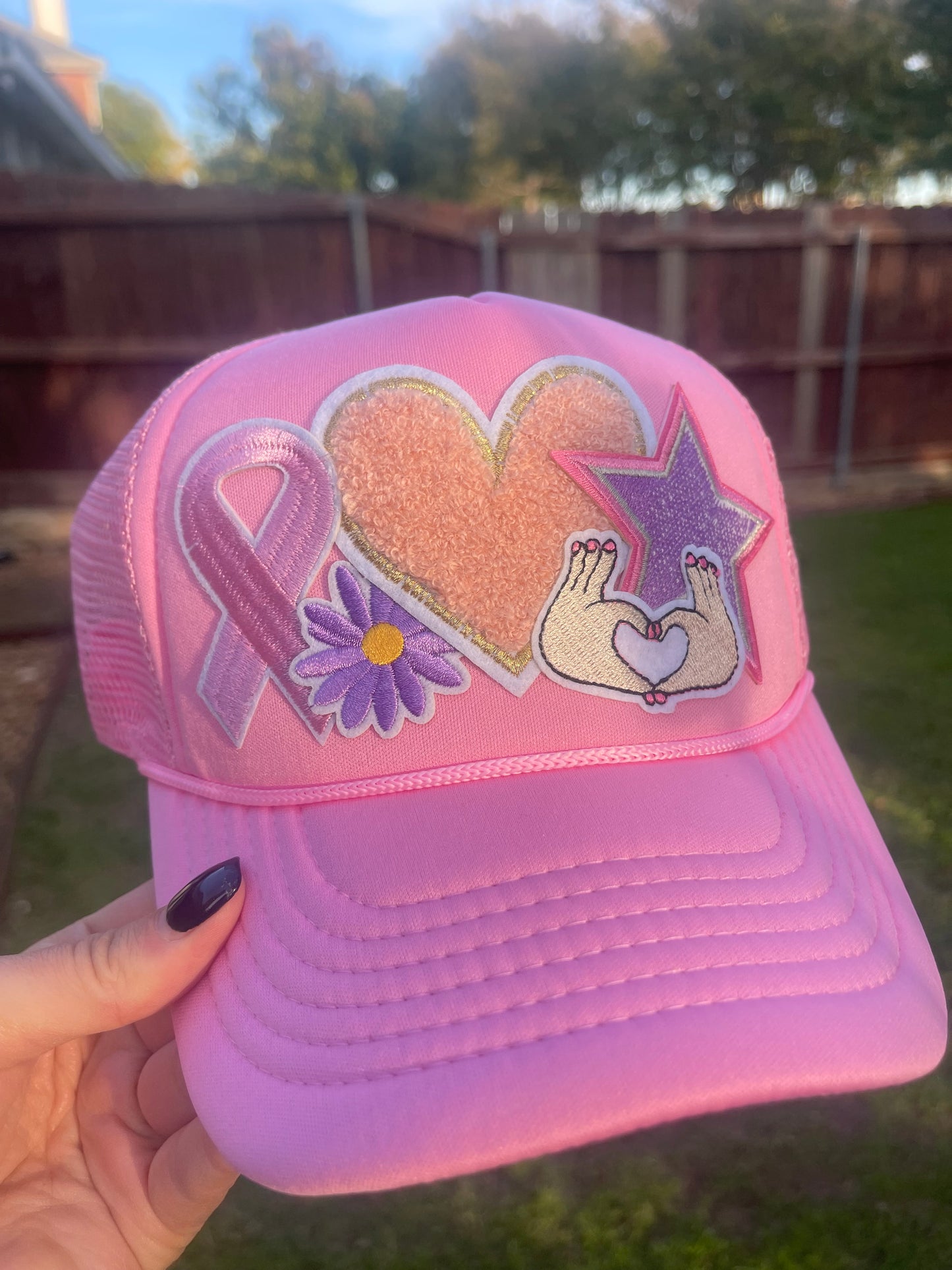 Custom Trucker Cap - Think Pink