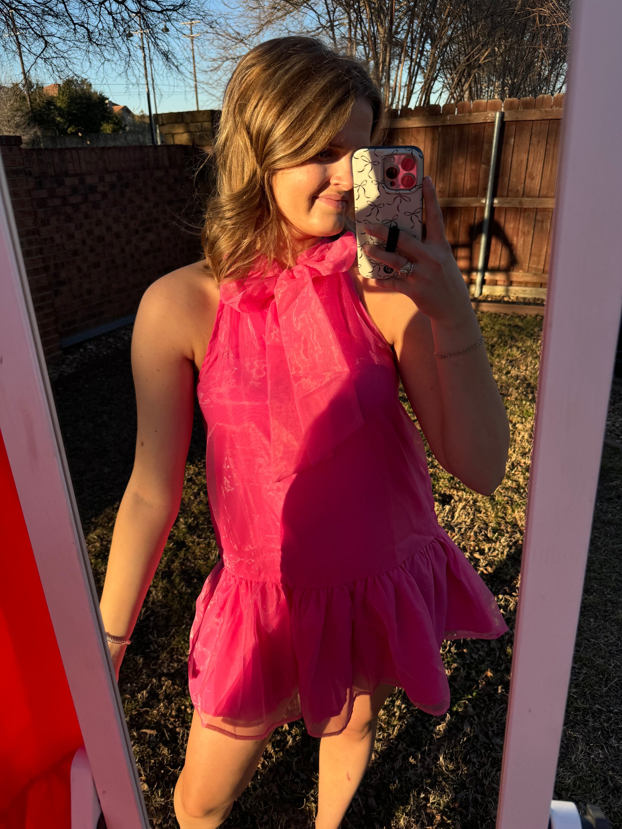 Ava Dress - Pink