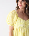 Poppy Dress - Yellow