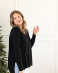 First Class Pullover - Black