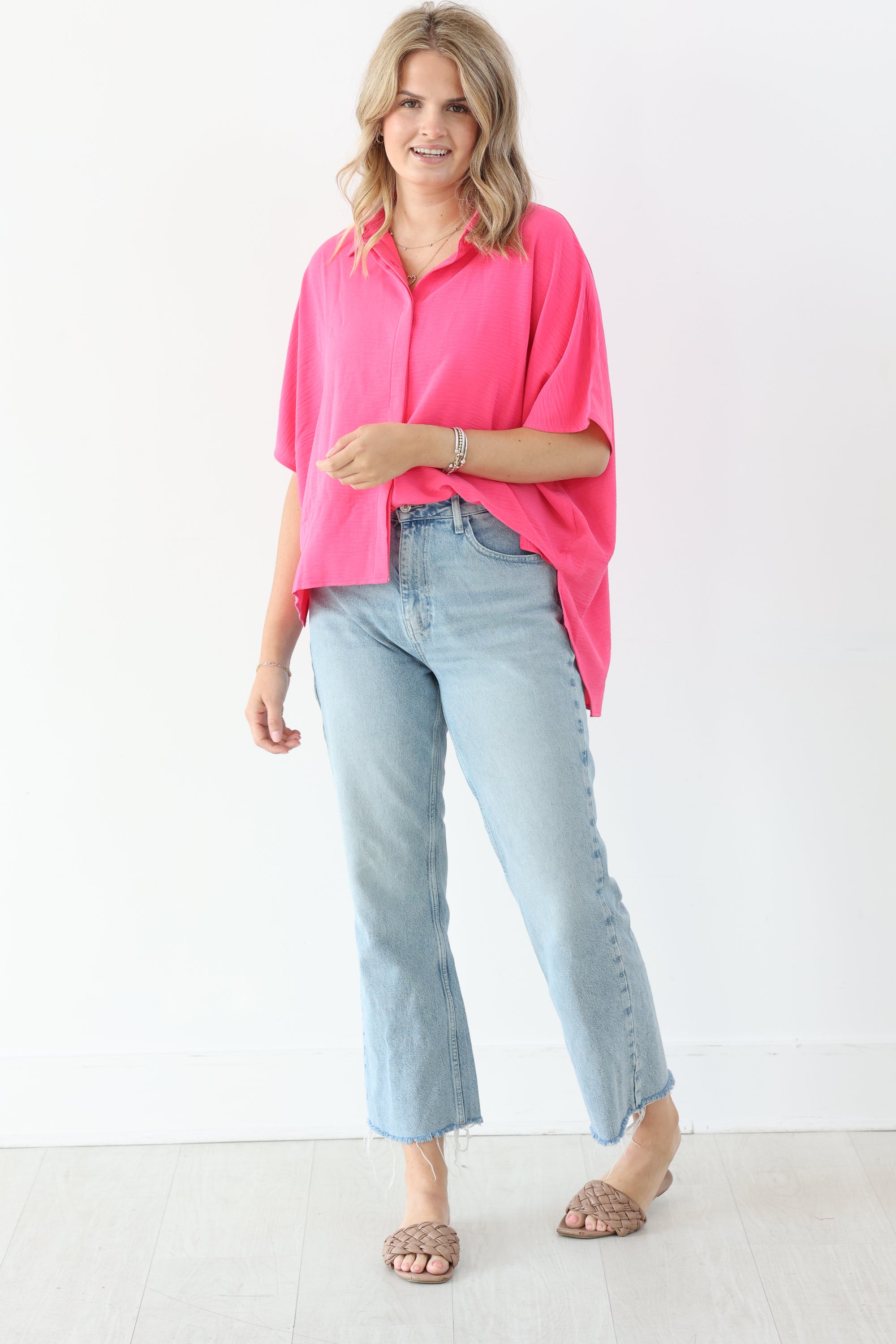 Hidden Gem Top - Pink