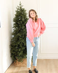 Puff Sleeve Sweatshirt - Blush