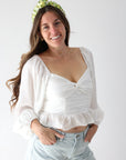 Evelyn Top - White