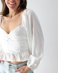 Evelyn Top - White