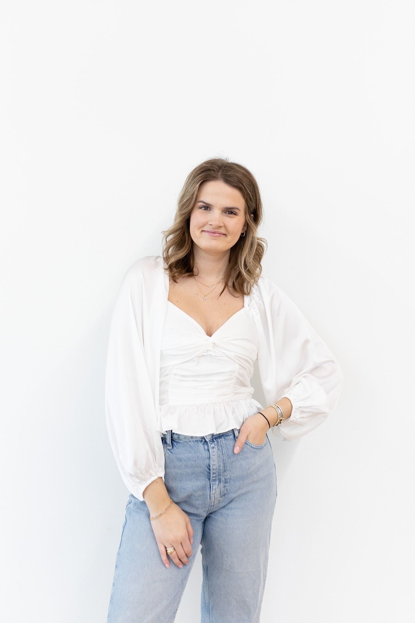 Ella Top - White
