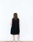 Triple Bow Dress - Black