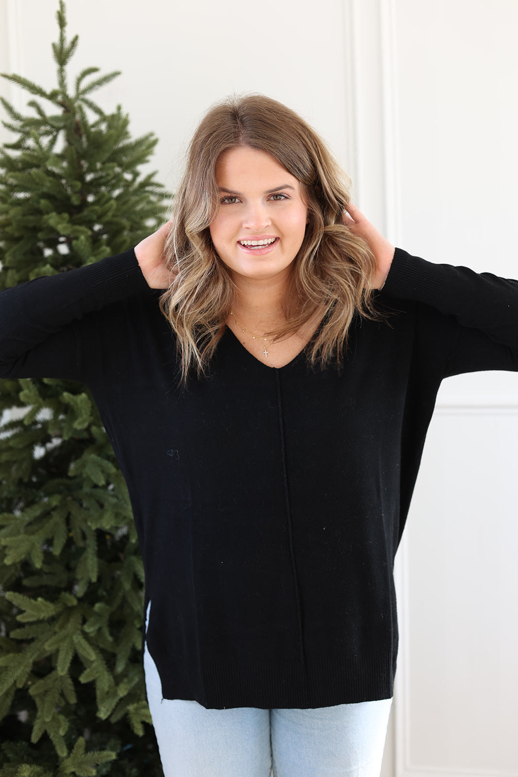 First Class Pullover - Black