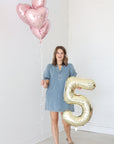 Bella Dress - Denim