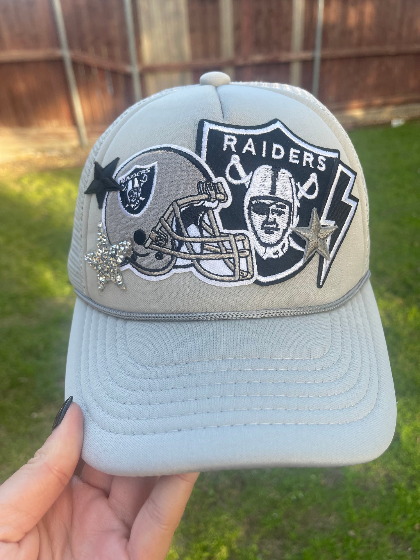 Custom Trucker Cap - LV Raiders