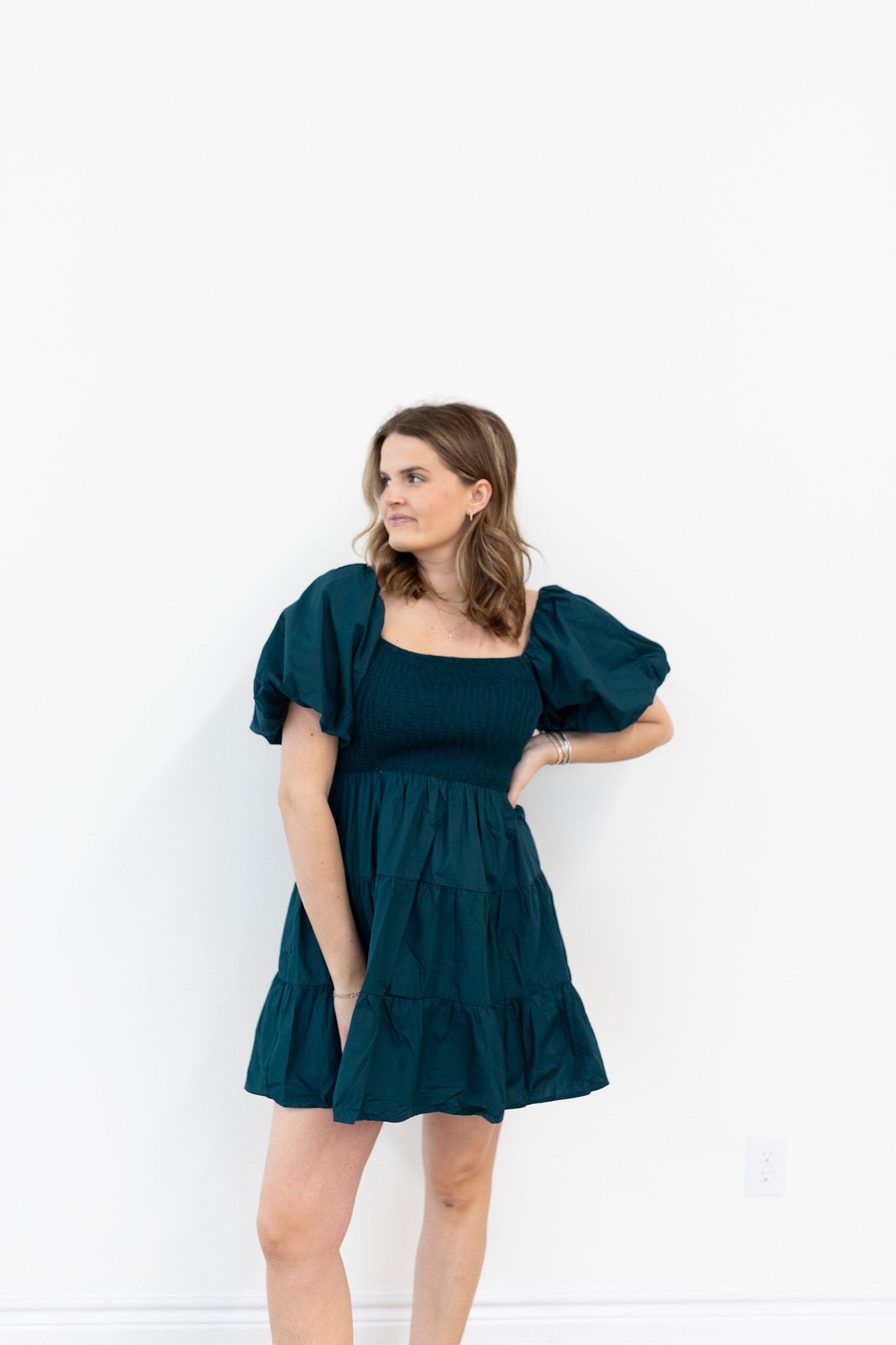 Lets Rodeo Dress - Teal