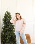 Karly Ribbed Top - Bone
