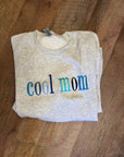 Cool Mom Pullover - Blue Hues