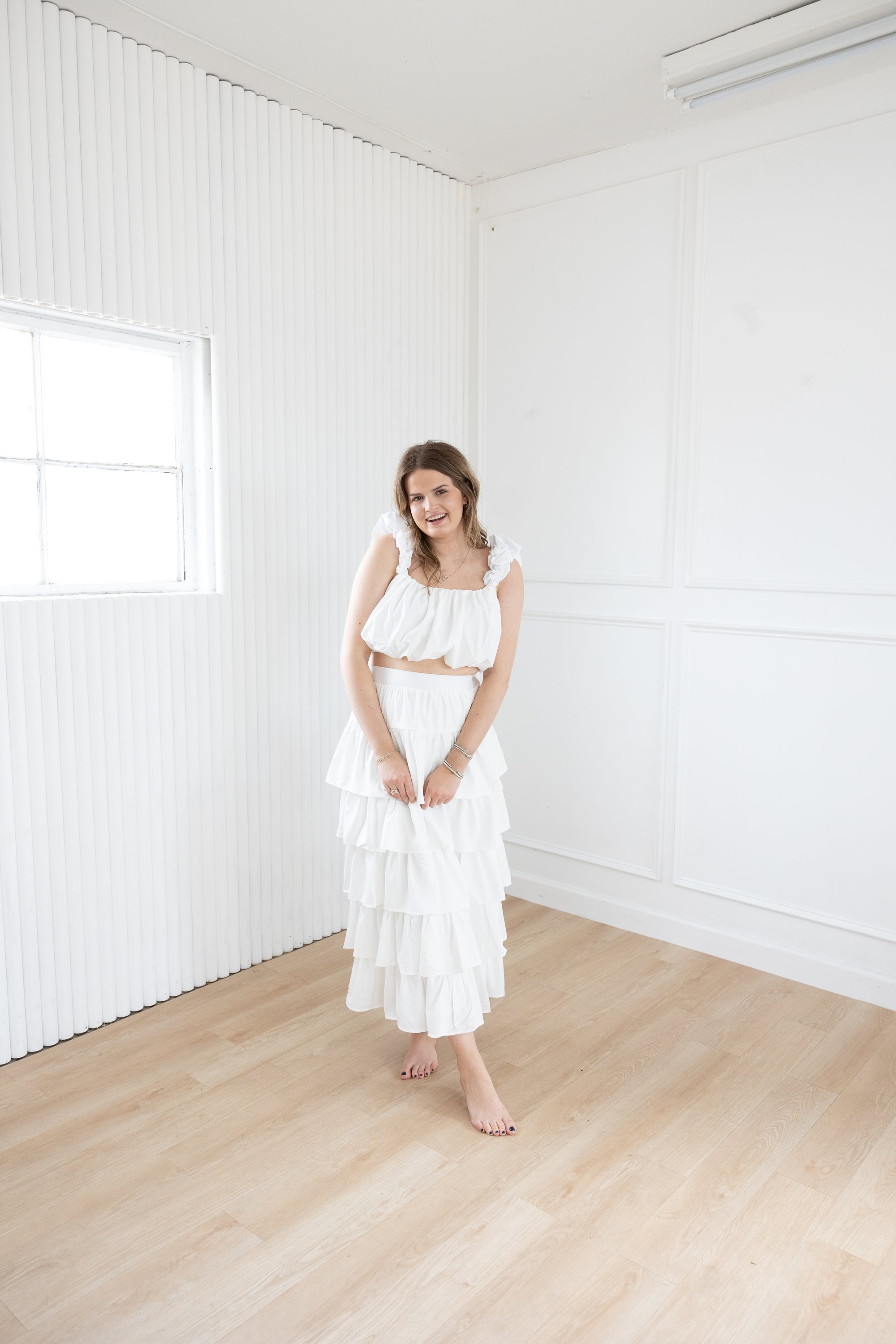 The Cabo Skirt - White