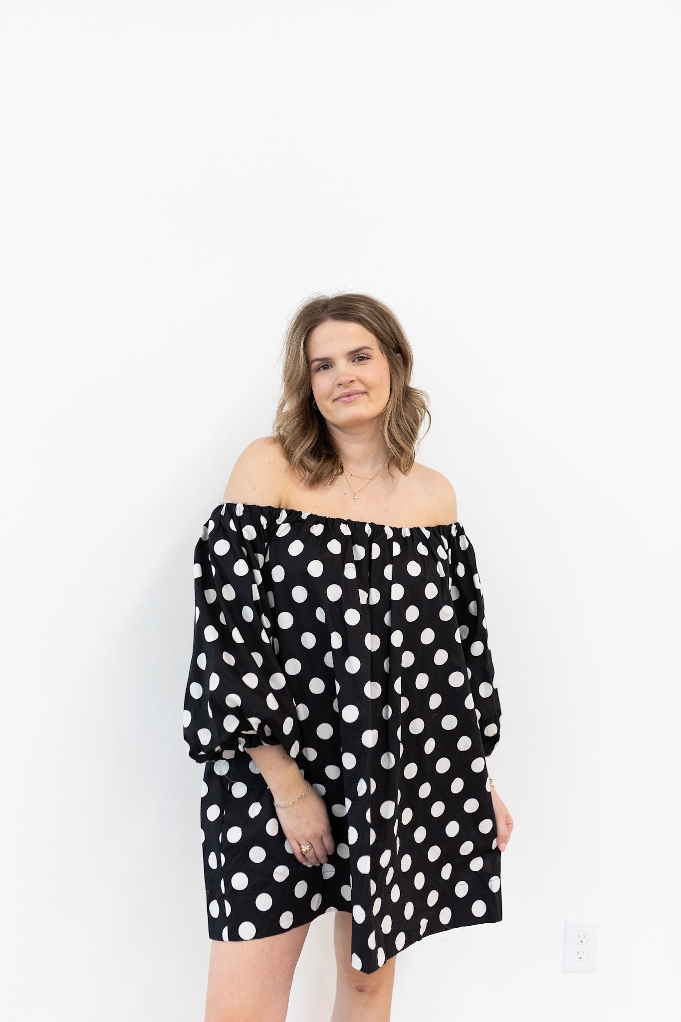 Kallie Polka Dot Dress
