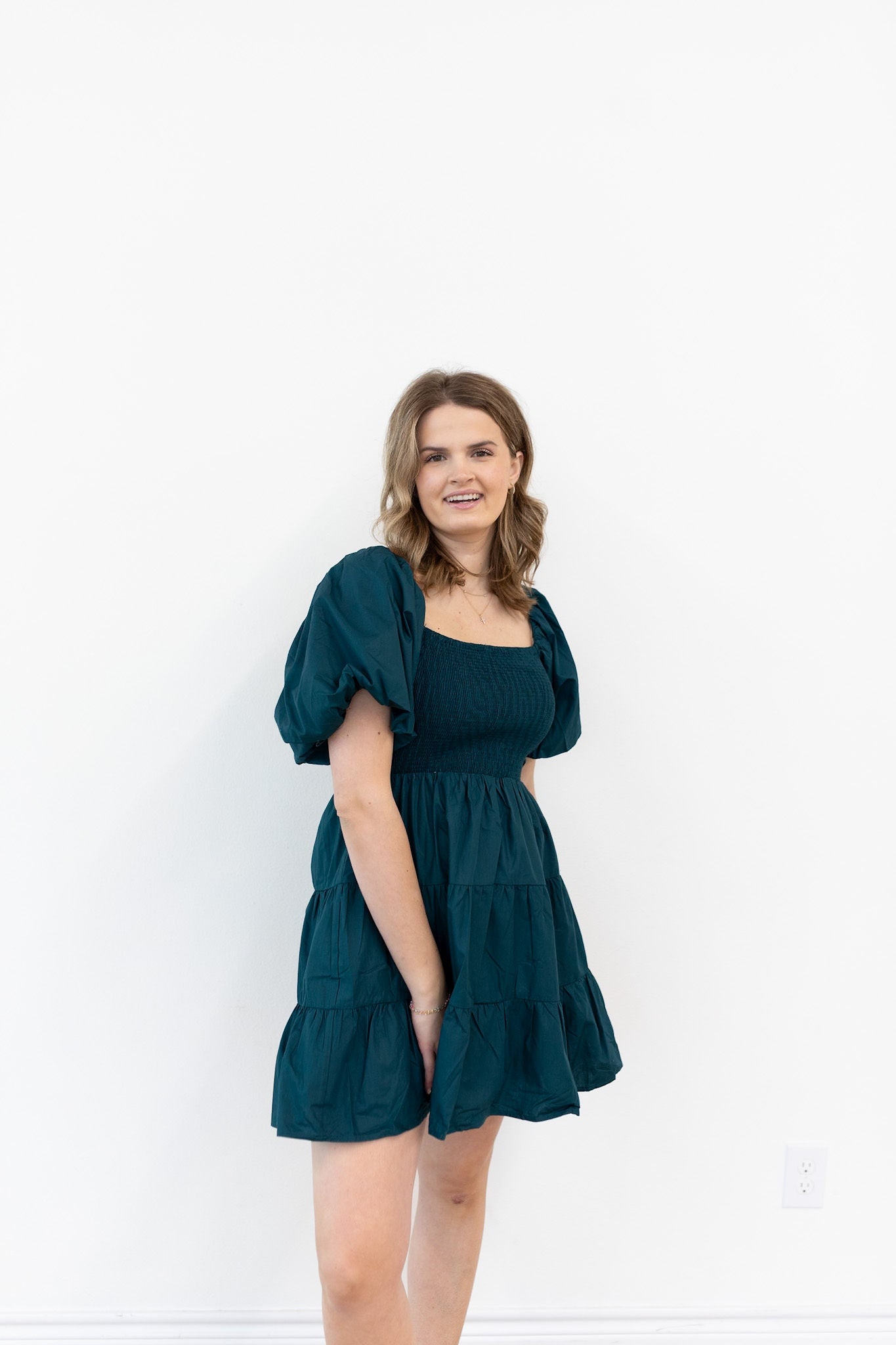 Lets Rodeo Dress - Teal